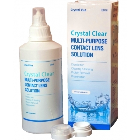 Раствор Crystal Clear ( 130 мл. ) + контейнер